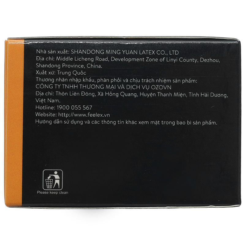 Bao cao su Feelex Invisible hương vani, siêu mỏng 52mm hộp 10 cái - 8
